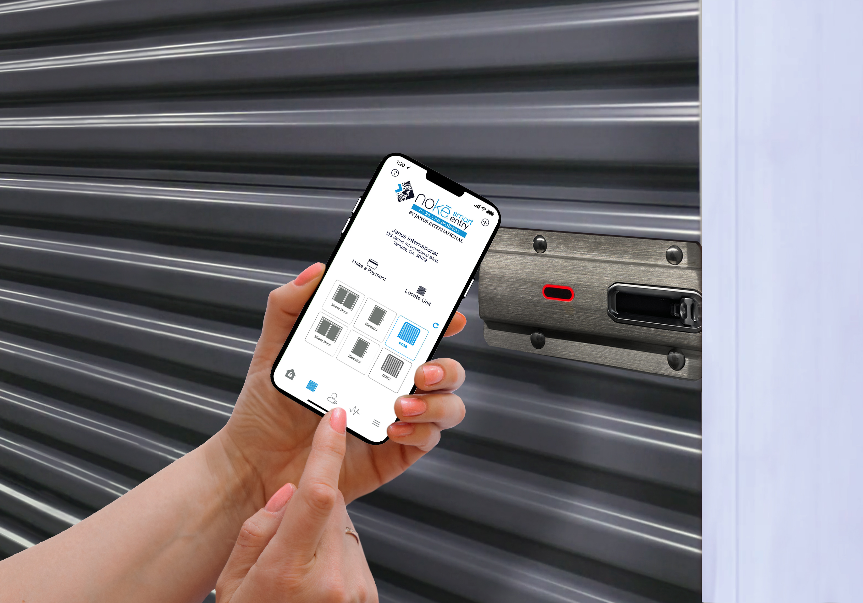 Nokē Contact AllNew, Hardwired Smart Lock